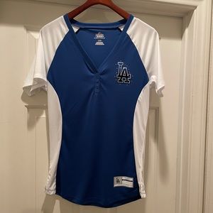 Women’s LA Dodgers Majestic cool base shirt